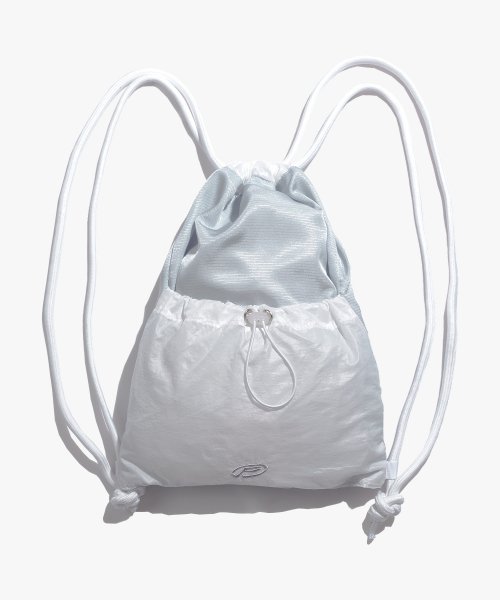 VANS(반스) 실시간 인기 스타일 EX NYLON GYM SACK (SILVER) 온더룩
