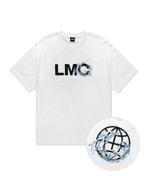 ★LMC★ WATER SPLASH TEE black 0LM45STS208BLK LMC. WEEK 사은품 증정] WATER SPLASH TEE black - LMC | 엘엠씨