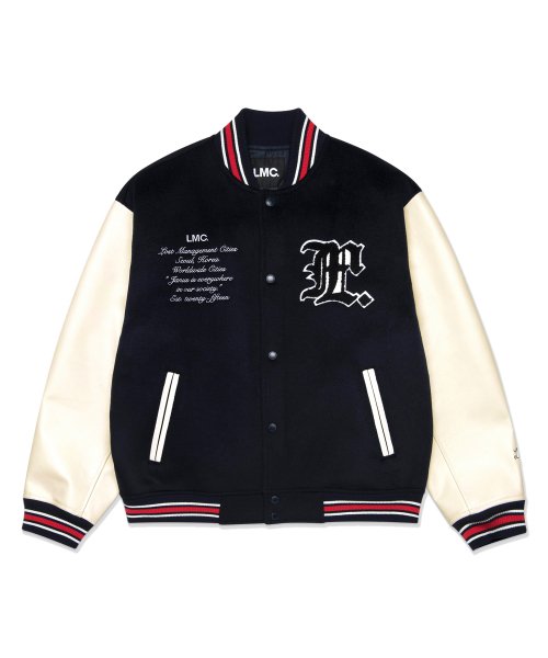 LMC(엘엠씨) | 실시간 인기 스타일 | LMC JANUS WOOL VARSITY JACKET