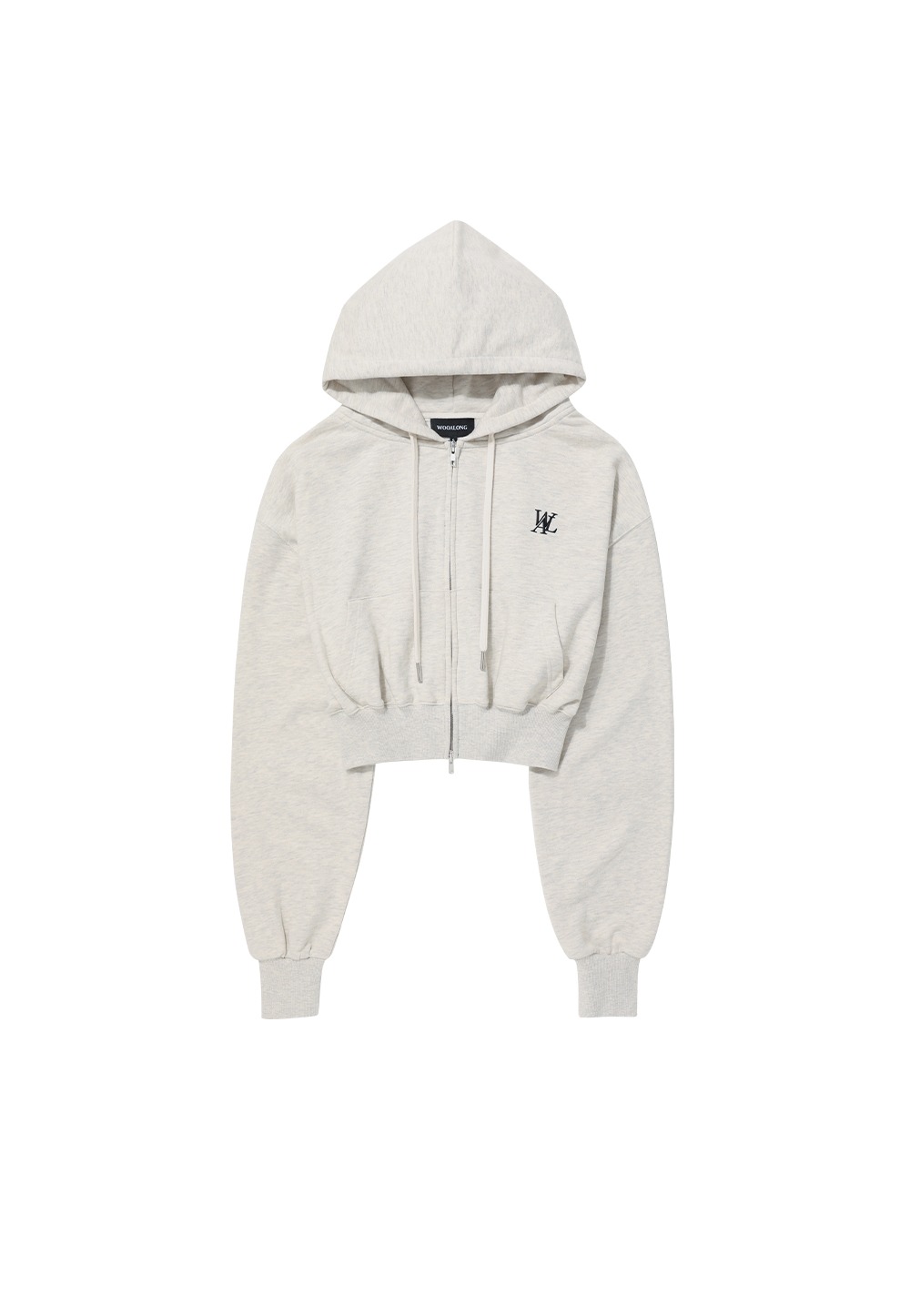 WOOALONG (起毛)Signature hood zipup OAT MEAL Signature hood zip-up - OAT MEAL - WOOALONG | 60% - Asian