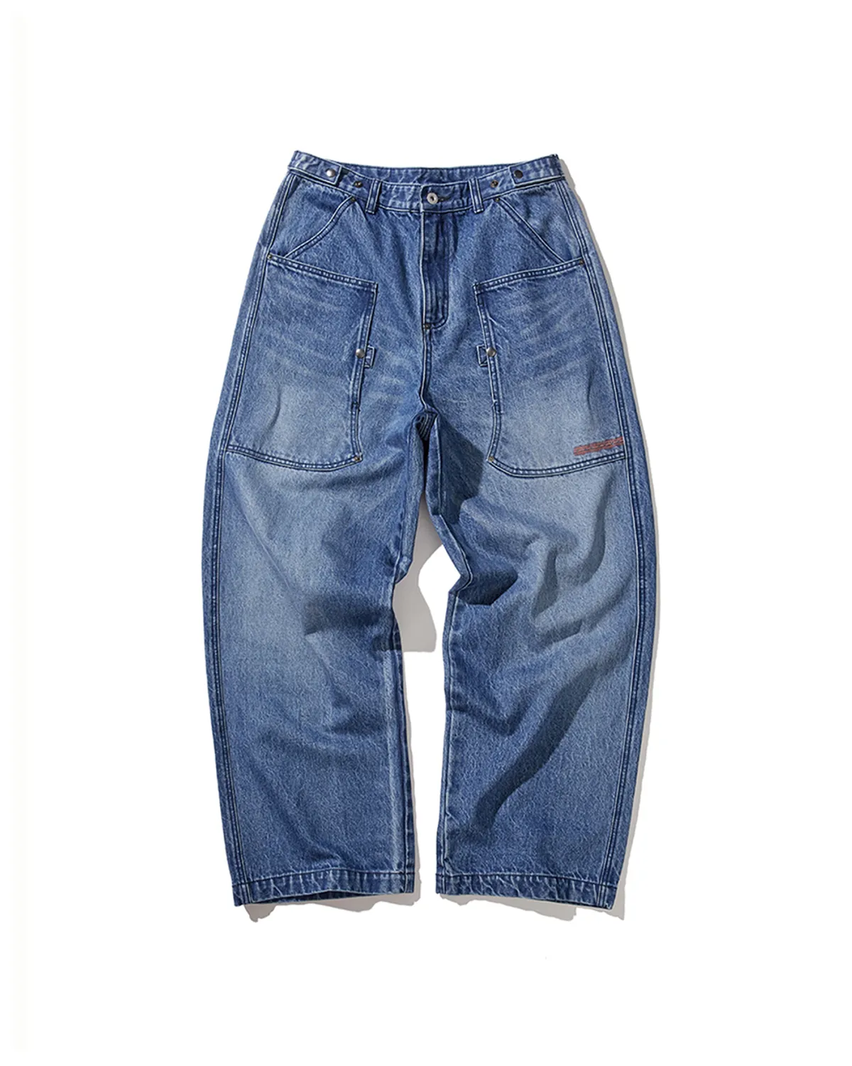 【KARACTOR】韓国★ Army denim work pants Army Denim Work Trousers