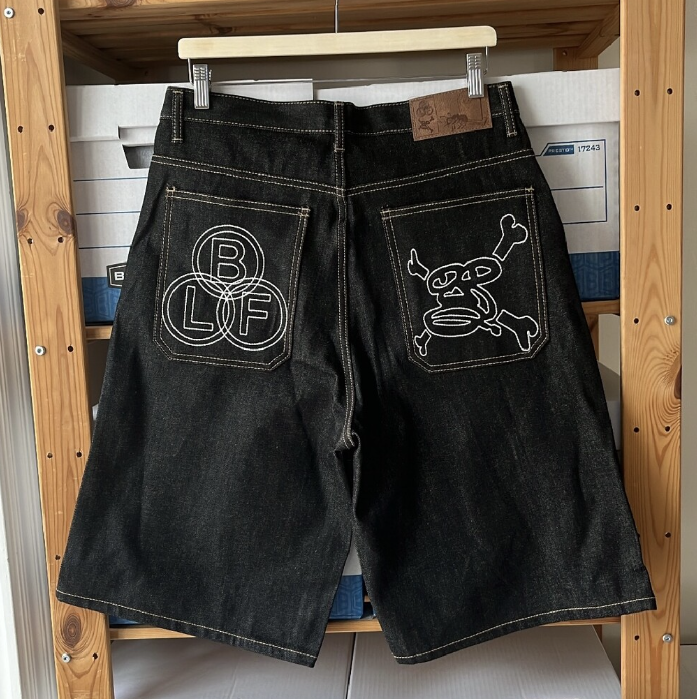 boylongface(보이롱페이스) | 실시간 인기 스타일 | BLF denim shorts 