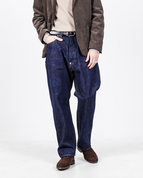 パンツ FARMERS 5P DENIM / ONEWASH - ORDINARY Ordinary Fits (オーディナリーフィッツ) NEW FARMERS 5POCKET