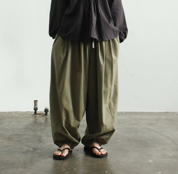 【LOCAL MANSION】★oversize cotton balloon jogger pants LOCAL MANSION】☆oversize cotton balloon jogger pants Ballon
