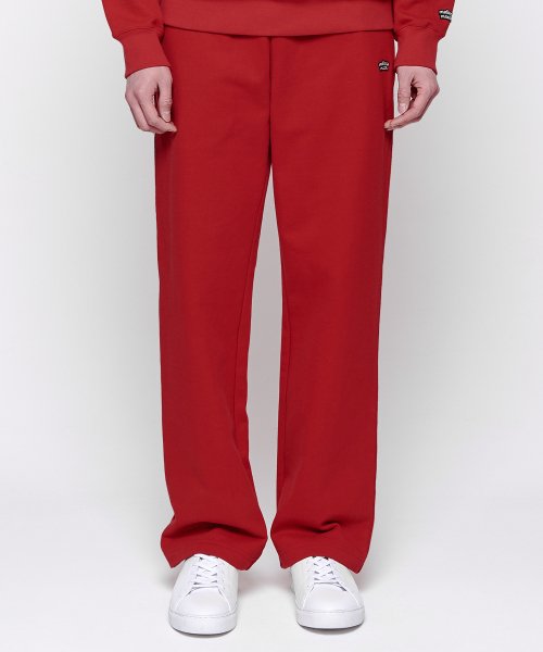 Melange Master(멜란지 마스터) 실시간 인기 스타일 라운지 스웨트 팬츠 [레드] 온더룩