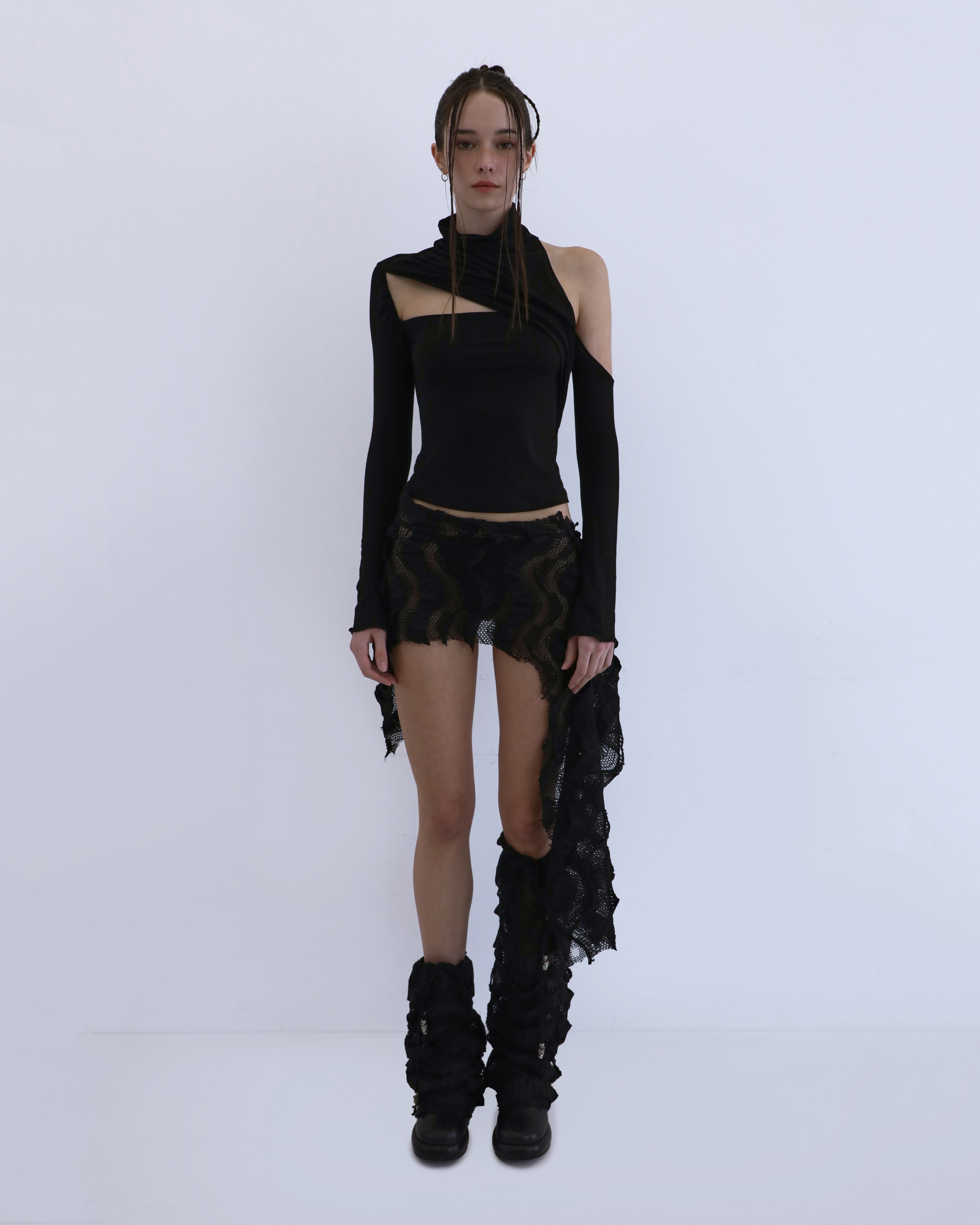 SIO(시오) | 실시간 인기 스타일 | COWL NECK SHIRRING LONG