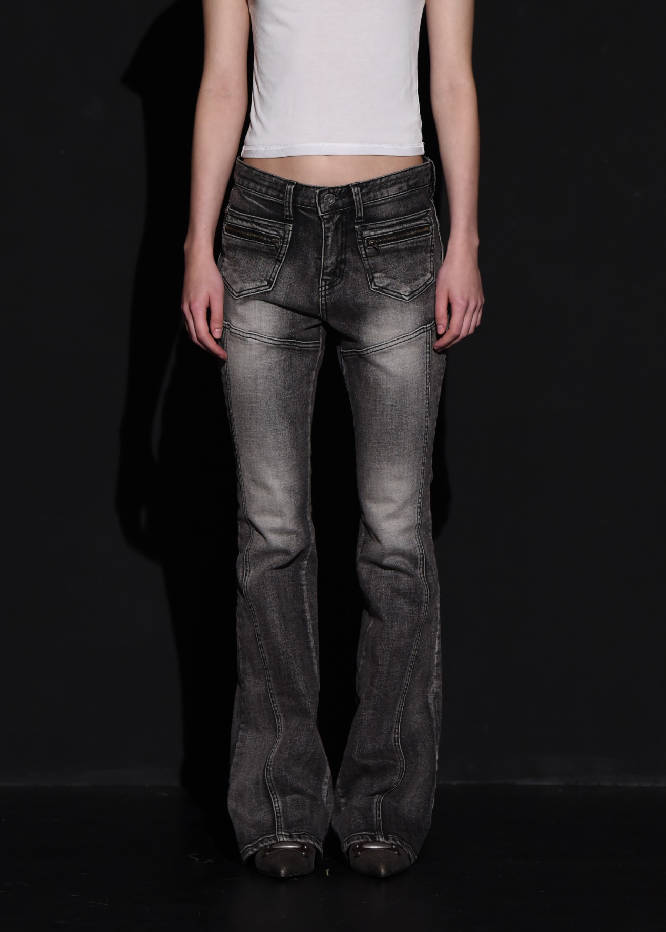 BOHEMIAN SEOUL ブーツカットパンツ BOHEMIAN SEOUL ブーツカットパンツ ブーツカット BOHEMSEO