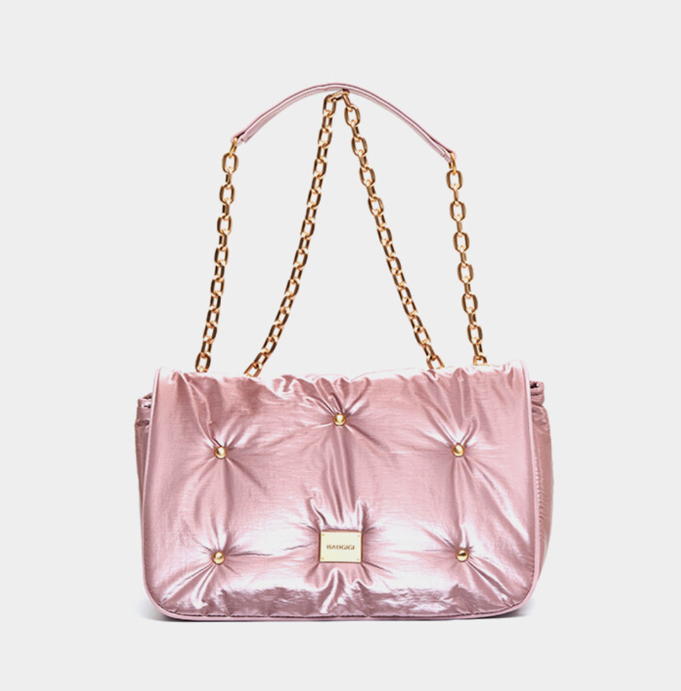 BADGIGI Chain cushion padded shoulderbag