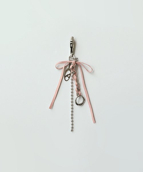 ☆韓国の人気☆【YUSE】☆SUEDE RIBBON KEY RING☆キーリング YUSE(유즈) | 실시간 인기 스타일 | SUEDE RIBBON KEY RING