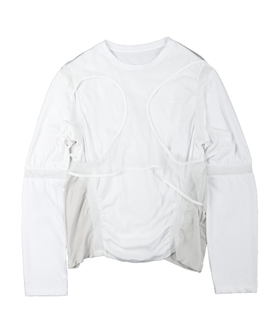 OJOS Mesh Band Long Sleeve オホス　musinsa OJOS Mesh Band Long Sleeve オホスmusinsa