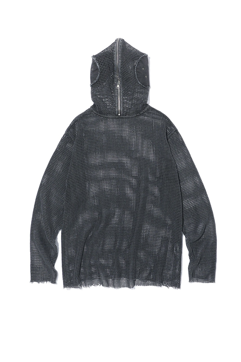 トップス ICYTO MESH ZIP HOODIE grey ICYTO MESH ZIP HOODIE grey
