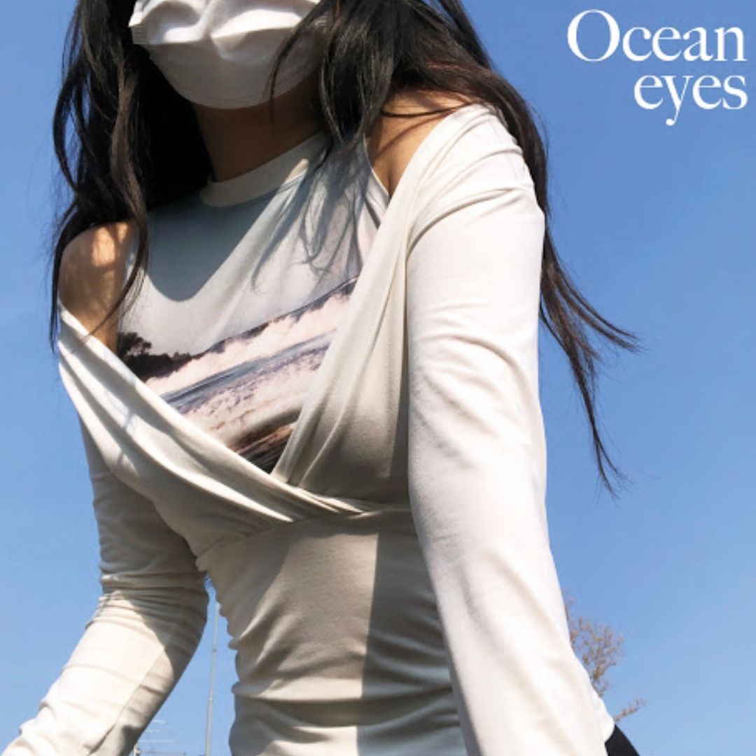 【dydoshop】Ocean eyes DYDOSHOP | Tops | Dydoshop Ocean Eyes Top | Poshmark